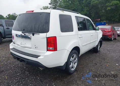 2014 Honda Pilot Exl z USA, uszkodzony, nr VIN 5FNYF3H59EB001871